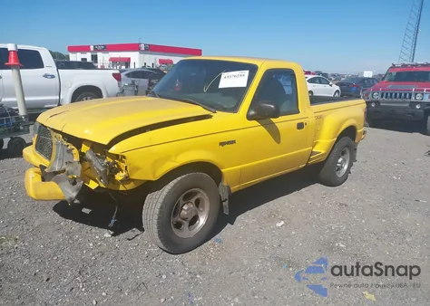 2002 Ford Ranger Edge/Xl/Xlt from USA, damaged, VIN 1FTYR10U72TA54723